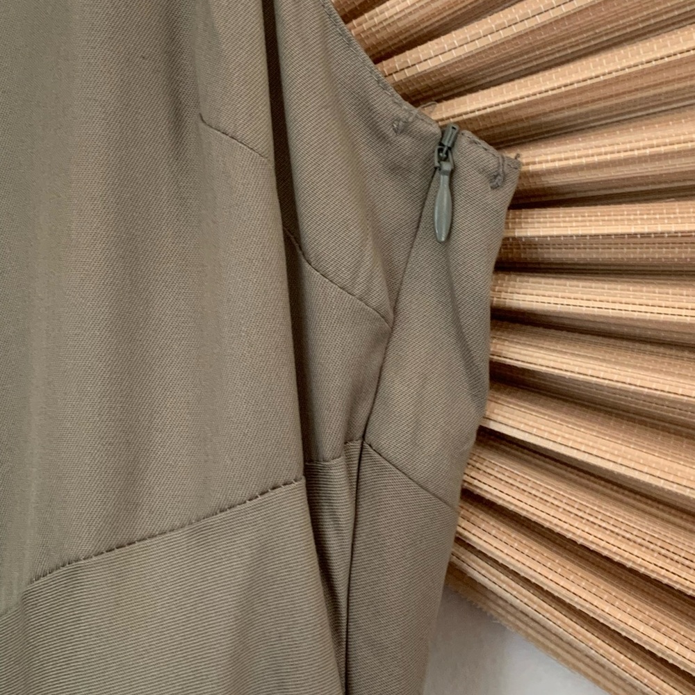 NWT KOTN Bias Cut Asymmetrical Tank Dress in Laurel Oak Xsmall - Picture 7 of 8